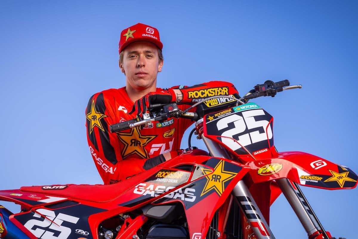 Team Rockstar Energy GASGAS Factory Racing pronto per la stagione SX 2025